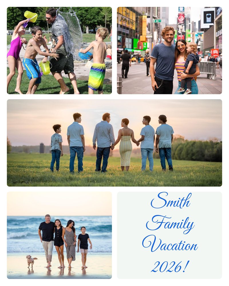A photo collage made with Tap & Print